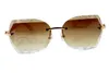 Specchio per incisione a colori, Jindian Fashion Carving Sunglasses 8300593 Tempo libero Occhiali da sole bianchi ultra-leggeri, dimensioni: 60-18-140
