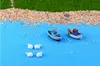 100pcs resina delfino miniature paesaggio accessori per la casa giardino decorazione scrapbooking fai da te