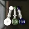 New color snowflake piece pipe Wholesale Glass Bongs Accessories, Water Pipe Smoking, Free Shipping