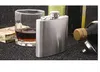 FRETE GRÁTIS! Espessamento 7oz aço inoxidável hip flask russian hip flask masculino pequeno portátil hip flask