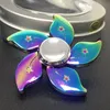 Nya ankomster Rainbow Hand Spinner Toy Focus Axiety Relief Toy Fidget Toy Bauhinia6643079