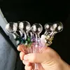 Gourd Straight Burning Pot, Glass Smoking Pipes Colorful Glass Pipes In Stock Quick Seller