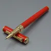 Luxe picasso roller balpen voor hoge kwaliteit rode en witte metalen briefpapier school kantoorbenodigdheden schrijven soepele merk geschenk pennen