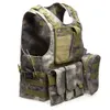 Taktiska västmarna Taktiska jaktvästar utomhusfält Airsoft Molle Combat Assault Plate Carrier CS Outdoor Jungle Equipment4483000