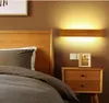 Modern japansk stil LED-lampa ek Trä vägglampa Lampor Sconce för sovrum Hembelysning, vägg SCONCE SOLID WOOD WALL LIGHT LLFA