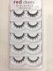 Red Cherry False eyelashes 5 pairspack 8 Styles Natural Long Professional makeup Big eyes6198726