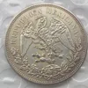MO 1Uncirculated Fulls Set 18991909 6PCS Mexiko 1 Peso Silber Außenmünze Hochwertige Messinghandwerk Ornamente8983134