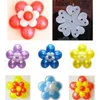 Balloons Modelling Clip for Party Decorations Double Flower Balloon Clips Latex Helium Balloon Accessories Sealing Clip