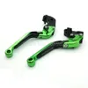 Alavancas de freio de motocicleta de corrida CNC dobráveis e extensíveis para Kawasaki Z1000 20072015 Z1000 SX NINJA 1000 Tourer 201120155401494