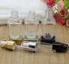 30ml Clear Dropper Bottle Transparent PIpette Dropper Cosmetic square Vial Sample Display Container100pcs by fedex dhl