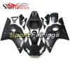 Матовые черные обтекатели для Yamaha YZF600 R6 98 99 00 01 02 год 1998 1999 2000 2001 2002 Пластичный ABS мотоцикл обтекающий комплект корпусов корпусов