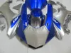 Kit de carénage de carrosserie d'injection pour Yamaha YZF R1 09 10 11 12 13 14 ensemble de carénages bleu argent YZFR1 2009-2014 OR12