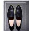 Mens Loafers 가죽 레트로 신발 럭셔리 2019 디자이너 플랫 운전 캐주얼 신발 남성 고품질의 갈색 Espadrilles 브랜드 영국 스타일