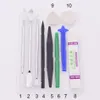 10 in 1 금속 스포르 세트 Crowbar HH-F10 프로 전자 공구 플라스틱 전화 태블릿 PC 수리 50Sets 용 PRY 도구 키트