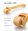 20pcs / lot Nouvelle arrivée Dr.roller 192 avec aiguilles pointues Derma Roller ultra-pointu titane aiguille visage anti-rides Microneedle Roller