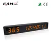 [Ganxin] 2017 Nova 1 polegada 9 Dígitos LED Relógio de Parede Cor Amarela Mini Digital Temporizador Contagem Regressiva 999 Dias com Controle Remoto