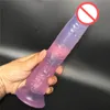 Gros 21 cm bite réaliste sexe gode faux pénis long dongs coq artificiel adulte jouets sexuels pour femme JXHK