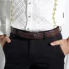 Mens Belts Luxury Leather Designer Belt Men High Quality Ceinture Homme Cinto Masculino Luxo Crocodile Cinturones Hombre301u