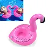 Flamingos Donut Watermelon Pineapple Inflatable Coasters Pool Donut Floating Bar Coasters Floating Drink Cup Holder Bath Toys