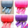 196 cores faixas elásticas laços de cabelos artesanato artesanato fita adesiva Aplique Hair Hair Hair Bow Webbing Band 100yards