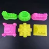 Beach toys Castle Building Mould Mars Sand Polymer Clay Candy Fimo Sculpture Super Light Clay Plasticine Mold Game Tool IC922