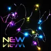 2017 Xmas lampa USB 5V Operated Fairy Lights 5M 50LEDS 10M 100LEDS LED Koppar Tråd Fairy String Lights Christmas Home Party