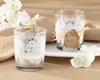 Koronkowy wzór świecy uchwyty ślubne Favors Glass Tea Light Candlestick Party Favor Dift Home Dekoracja new8130002