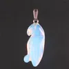 Exquisite handsnijwerk veelkleurige natuurlijke gemengde steen agaat turquoise tropische papegaai vogel dierlijke charme sieraden hanger ideaal geschenk voor haar