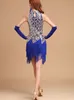 Mulheres rugindo 20s 1920s Art Deco Lantejoulas Paisley Great Gatsby Flapper Dance Girl Tassel Glam Party Dress Traje Padrão Style1323749