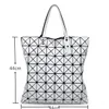 اللامعة اللامعة Baobao حقيبة قابلة للطي حقائب اليد حقائب اليد باو باو حقيبة أزياء غير رسمية للأزياء المرأة تحمل موشلا 221T