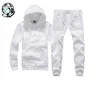 Nouvelle mode pour hommes Sportswear mâles Sweatshirt décontracté, marque Hiphop Sports Suit Men Hoodio Sweat à swets à swets de survêtement