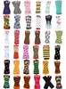 24Pair Scaldamuscoli per bambini striscia di neve quadrata bambini ragazze ragazzi Leggings Bambini Natale Legging Calzini con teschio scaldamuscoli per adulti 318sty5017788