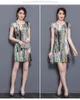 New Women Casual Hooded Dresses 2017 Summer Sleeveless Lady's Street Style Short Dresses Outdoor Sports Striped