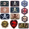 Patchs de brassard Badges brodés Autocollants de brassard en tissu Tir Spartan Skeleton Patch Outdoor HOOK and LOOP Fastener NO14-108