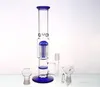 18.8 mm Joint Water Pipes 29cm Glass Bongs with randome dome and nail or bowl Percolator Oil Rigs Glass Pipes Honeycomb Perc