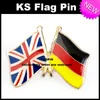 UK Jack Russie drapeau d'amitié drapeau drapeau Pin 10pcs beaucoup Livraison gratuite 0003