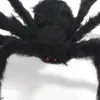 Halloween Decoration Black Spider Spider Halloween Decoration Haunted House Prop Indoor Outdoor Black Giant 3 Size