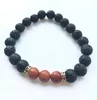 Brand new Natural stone volcanic stone emperor stone turquoise bracelet FB255 mix order 20 pieces a lot Charm Bracelets