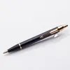 2PC مكتب الأعمال باركر im سلسلة أسود مع القلم الذهبي تقليم معدني قلم