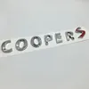 Coopers Cooper S Badge Emblem Decal Letters Sticker för Mini Boot Lid Tailgate Bakre bagageutrymme Decal8487720