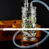 [Gold and silver Ssangyong] acrylic hookah, Send the pot accessories, glass bongs, glass water pipe, smoking, color style random delivery