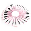 Makeup Brushes 32st Pink Professional Cosmetic Eye Shadow Makeup Brush Set Pouch Bag R561377906