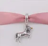 ANNDY JEWEN AUTHNTIC 925 SERLING SLATER SHIGHS UNICORN Dangle Charms Charms Charm