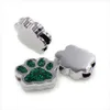 Scelte multiple 50pcs 8mm cat / dog impronta zampa osso Charms diapositiva Fit 8mm collare per animali fai da te collana braccialetto portachiavi