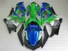 Carénage pièces moto bas prix pour kit carénage Suzuki GSXR1000 2007 2008 vert bleu gsxr1000 07 08 OY79