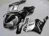 Kit carena stampaggio a iniezione per Honda CBR1000RR 04 05 carene argento nero CBR1000RR 2004 2005 OT26
