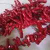 1 STRAND LOT Krągą Koraliki Czerwone Koraliki Coral Kamień Mody Natural Masowe Krzyki biżuterii do biżuterii Making DIY Bransoletę Naszyjnik Lose Kulki 270H