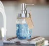 Pompa per dispenser di sapone per le mani fai-da-te Dispenser per lozione di sapone da banco in acciaio inossidabile per barattolo di vetro PolishchromeORBgolden HY032137831