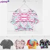 Partihandel - Fri frakt T-shirt Kvinnor Beskära Top Harajuku Sommar Beskurna Toppar Tee Cartoon Short Design Short-Sleeve T-shirts