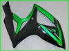 Kit de Carenagem de Motocicleta para 2006 2007 SUZUKI GSXR600 750 GSXR600 GSXR750 K6 06 07 GSXR 600 Verde preto Carenagem Carroçaria MN37